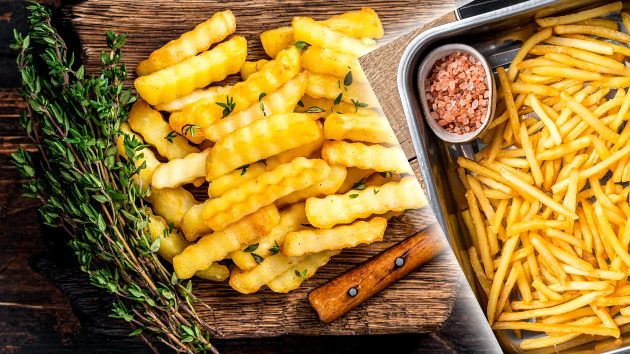 Cum să gătești cei mai crocanți cartofi prăjiți, fără să folosești prea mult ulei. Trucul care va face diferența