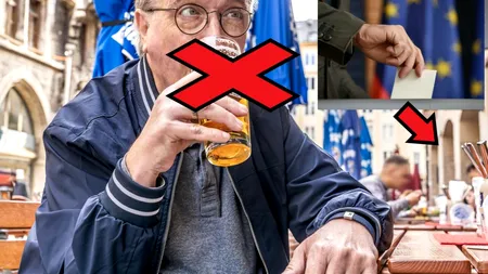 Comercializarea și consumul de băuturi alcoolice sunt interzise pe o distanță de 500 METRI în jurul secției de votare