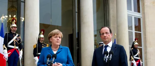 Gafa comisă de Angela Merkel în fața lui FranÃ§ois Hollande