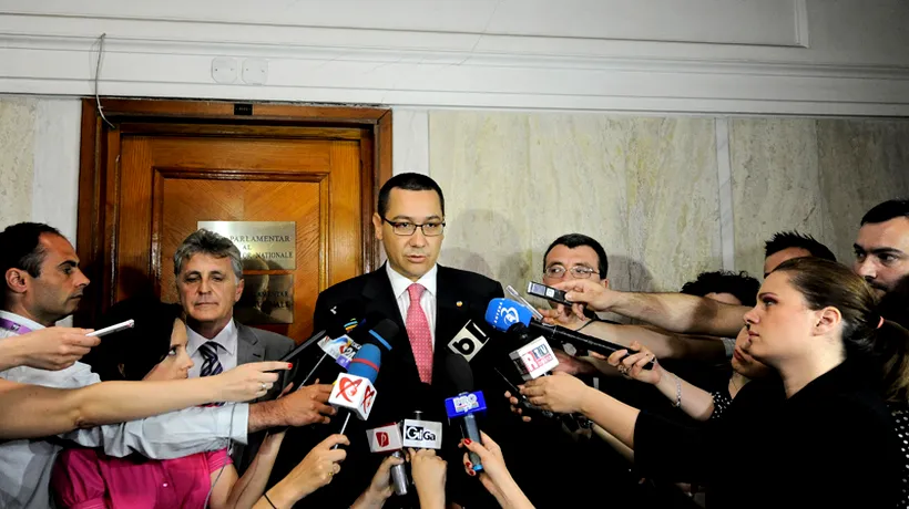 Victor Ponta a semnat protocolul cu deputații minorităților