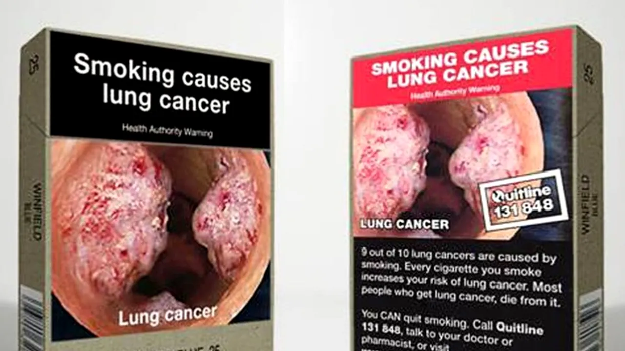 Cea mai aspră lege anti-fumat a intrat în vigoare în Australia la 1 decembrie