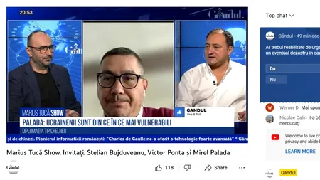 POLL Marius Tucă Show: „Ar trebui reabilitate de urgență clădirile pentru a preveni un eventual dezastru în caz de cutremur?”