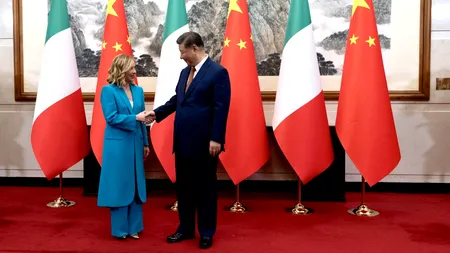Italia reia LEGĂTURILE economice cu Beijingul, însă aplică taxele vamale impuse de UE partenerilor chinezi. Roma oscilează pe BALANSOARUL puterii
