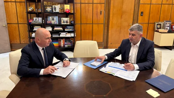 Ilie Bolojan, primit la Guvern de Marcel Ciolacu, înainte de Consiliul European: Ne-am pus de acord asupra poziției pe care o vom susține