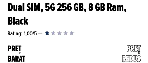 Reducere IREALĂ în Carrefour România. Cu cât poți cumpăra un smartphone Samsung Galaxy A54, având prețul inițial de 1.849,99 lei