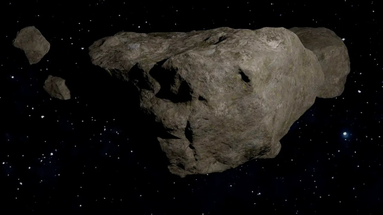 Un asteroid uriaș, inclus în categoria „potențial periculos”, va trece pe lângă Pământ mâine