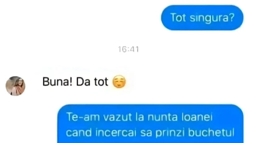 BANCUL de vineri | „Te-am văzut la nunta Ioanei”