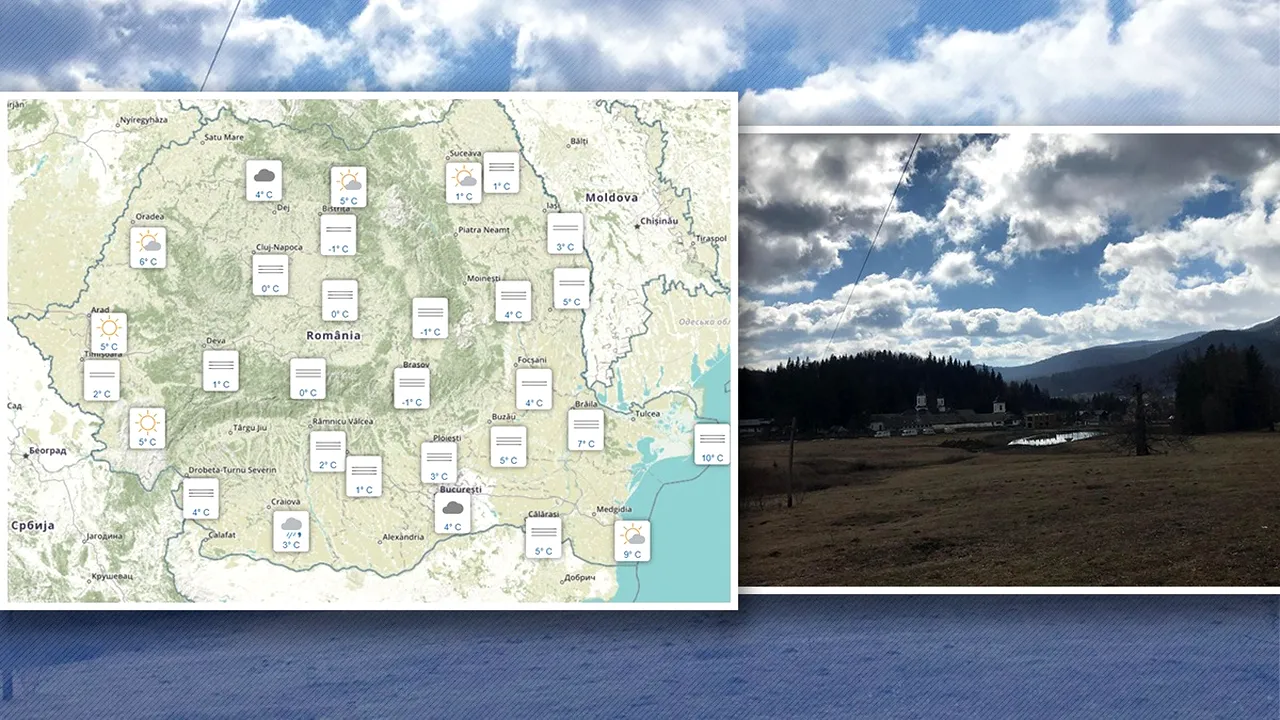 Inversiunea termică, fenomenul care cuprinde România. Prognoza meteorologilor ANM pentru următoarele zile, în exclusivitate pentru Gândul