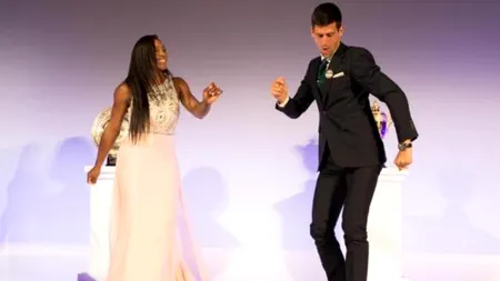Serena Williams și Novak Djokovici și-au sărbătorit victoriile de la Wimbledon, dansând împreună. Ce piesă au ales pentru 