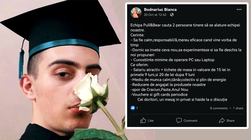 Iulian din Iași a găsit pe Facebook un anunț de angajare la Pull&Bear. A plătit 450 de lei „taxă de training”, dar ce a urmat depășește orice imaginație