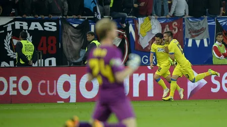 Dinamo - Steaua 1 - 3. Campioana României rămâne la două puncte în spatele liderului ASA Tg. Mureș