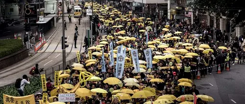 Mii de manifestanți prodemocrație au ieșit din nou în stradă la Hong Kong
