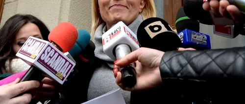 Elena Udrea, anchetată sub CONTROL JUDICIAR pentru spălare de bani în dosarul Microsoft. Șefa PMP are INTERDICȚIE să plece din București 