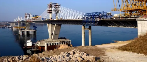Noul termen pentru inaugurarea Podului Calafat-Vidin. Ce taxă de tranzitare vor plăti șoferii