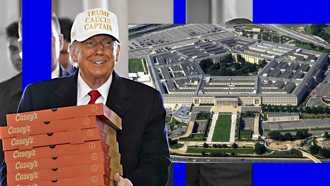 O noapte agitată la Pentagon: Creștere neobișnuită a livrărilor de PIZZA înainte ca Israelul să atace Iranul