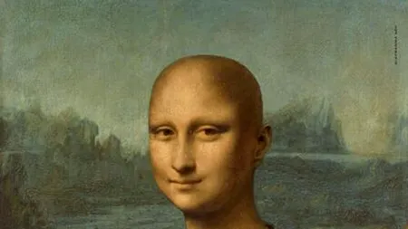 Mona Lisa, rasă pe cap în scopuri umanitare