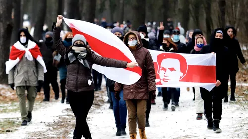 Noi proteste antiguvernamentale în Belarus. Zeci de persoane au fost reținute