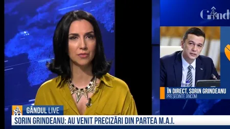 EXCLUSIV GÂNDUL LIVE. Sorin Grindeanu, șeful ANCOM: „Ne aflăm în stare de urgență, în care MAI are puteri sporite” / Site-urile de fake news pot fi blocate în anumite condiții