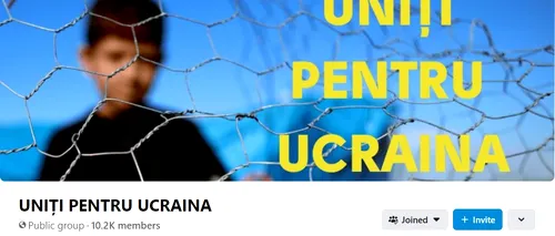 „Uniți pentru Ucraina”, grupul de Facebook la care aderă oră de oră mii de membri. Românii oferă cazare, medicamente și hrană refugiaților
