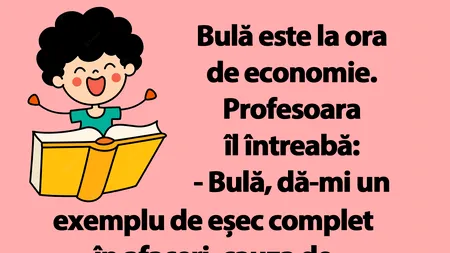 BANC | Bulă, la ora de economie