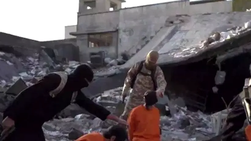 Cinci bărbați, executați într-o nouă înregistrare ISIS. Unul dintre jihadiști vorbește franceza