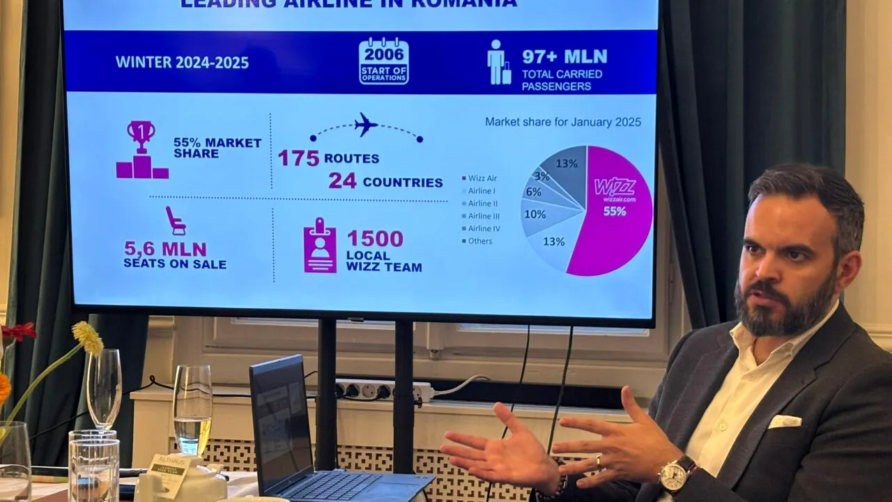 Wizz Air lansează noi rute de la BĂNEASA, unde va avea a doua bază permanentă din Capitală. Sunt zboruri noi spre Londra, cea mai căutată destinație