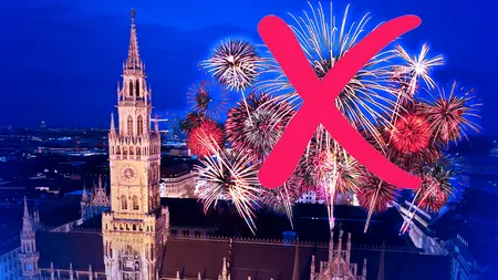 Petrecere fără artificii: 20.000 de vizitatori sunt așteptați la un Revelion inedit la München
