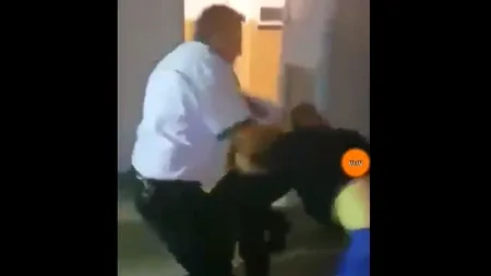 Scene incredibile la o secție de poliție din Gorj, după ce un șofer băut a refuzat etilotestul. IPJ a dispus o anchetă