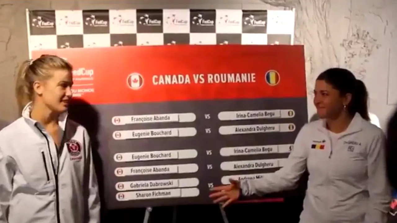 Alexandra Dulgheru povestește cum au surprins-o canadienii: 