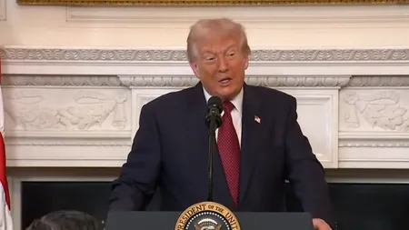Trump: „Acum un an, am avut acea mare și frumoasă victorie. Aseară, nu mă așteptam să fie o victorie. Erau zone foarte democrate”