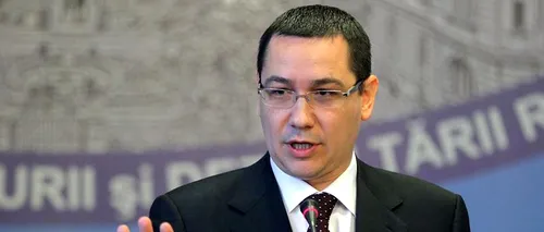 Ponta, prima reacție la discuțiile despre o posibilă remaniere