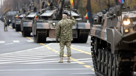 Repetiţie generală pentru parada de Ziua Naţională a României - FOTO-VIDEO