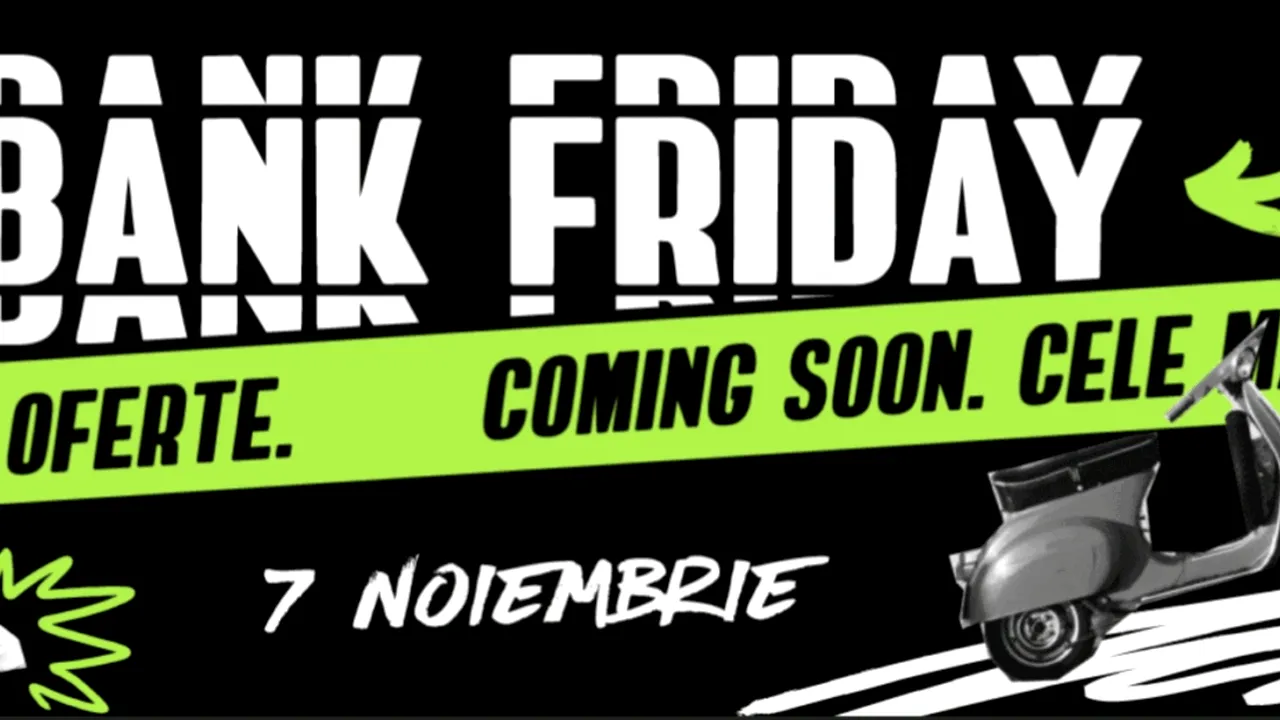 (P) Bank Friday, de la BT -  pe 7 noiembrie. Ziua în care banking-ul devine fun, digital și plin de oferte reale