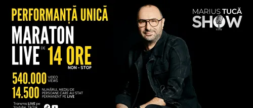 Marius Tucă Show, RECORDURI de audiență în cele peste 14 ore de LIVE din noaptea „de infarct” a numărătorii voturilor la prezidențiale