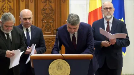 ACORDUL Coaliției. Ciolacu - premier, Antonescu - prezidențiabil / Cabinetul Ciolacu 2, învestit cu 240 de voturi. „Atât s-a putut”