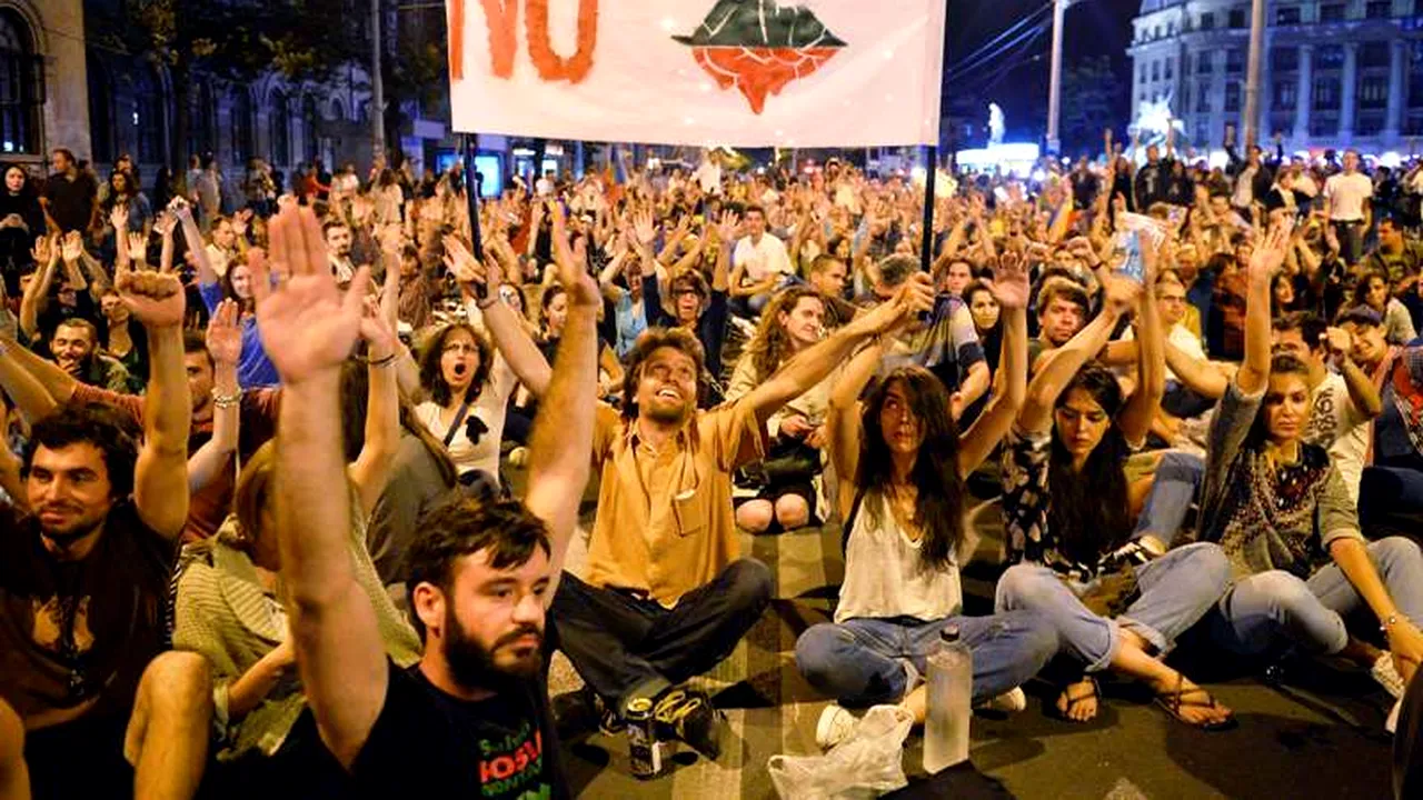 Amendă maximă pentru unul dintre protestatarii din Piața Universității