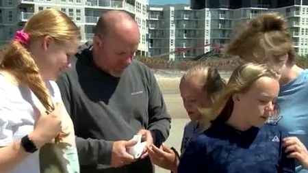 Descoperire extraordinară făcută de o fetiță aflată în vacanța de primăvară. Are milioane de ani. „L-am descoperit și nu se mai termina