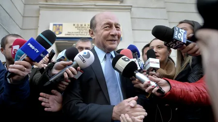 Băsescu NU NEAGĂ o eventuală candidatură la europarlamentare. Cristoiu: Ar fi O REVOLUȚIE