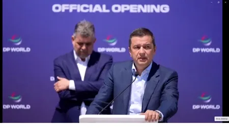 Ministrul Sorin GRINDEANU la CONSTANȚA: Nu cred că trebuia să vină CURTEA de CONTURI să spună că a fost sub POTENȚIAL capacitatea PORTULUI