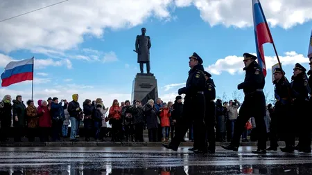 Putin a celebrat un an de la anexarea Crimeei: A fost necesar pentru recâștigarea 