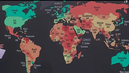 CORUPȚIA din România, la nivelul din Africa. Ce indică un raport care a analizat ce spun experții și directorii de afaceri