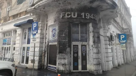 Sediul FCU Craiova, vandalizat cu o zi înaintea meciului cu Universitatea Craiova (UPDATE)