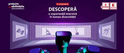 Kaufland România celebrează incluziunea persoanelor cu dizabilități printr-o experiență imersivă în lumea diversității, alături de MINA