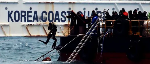 Încă o persoană a murit la bordul epavei feribotului sud-coreean Sewol. La cât a ajuns bilanțul victimelor