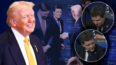 Ședința inaugurală a Consiliului Păcii s-a încheiat. Nicușor Dan a vorbit 2 minute și 9 secunde, a dat mâna cu Trump și a primit o șapcă. Vedeți principalele declarații ale președintelui Trump