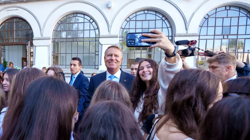 Klaus Iohannis, mesaj pentru elevi la început de an școlar: „EDUCAȚIA este temelia pe care se construiește o națiune”