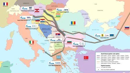 Comisia Europeană: Acordurile bilaterale pentru construcția South Stream încalcă legislația Uniunii Europene. Trebuie renegociate de la zero