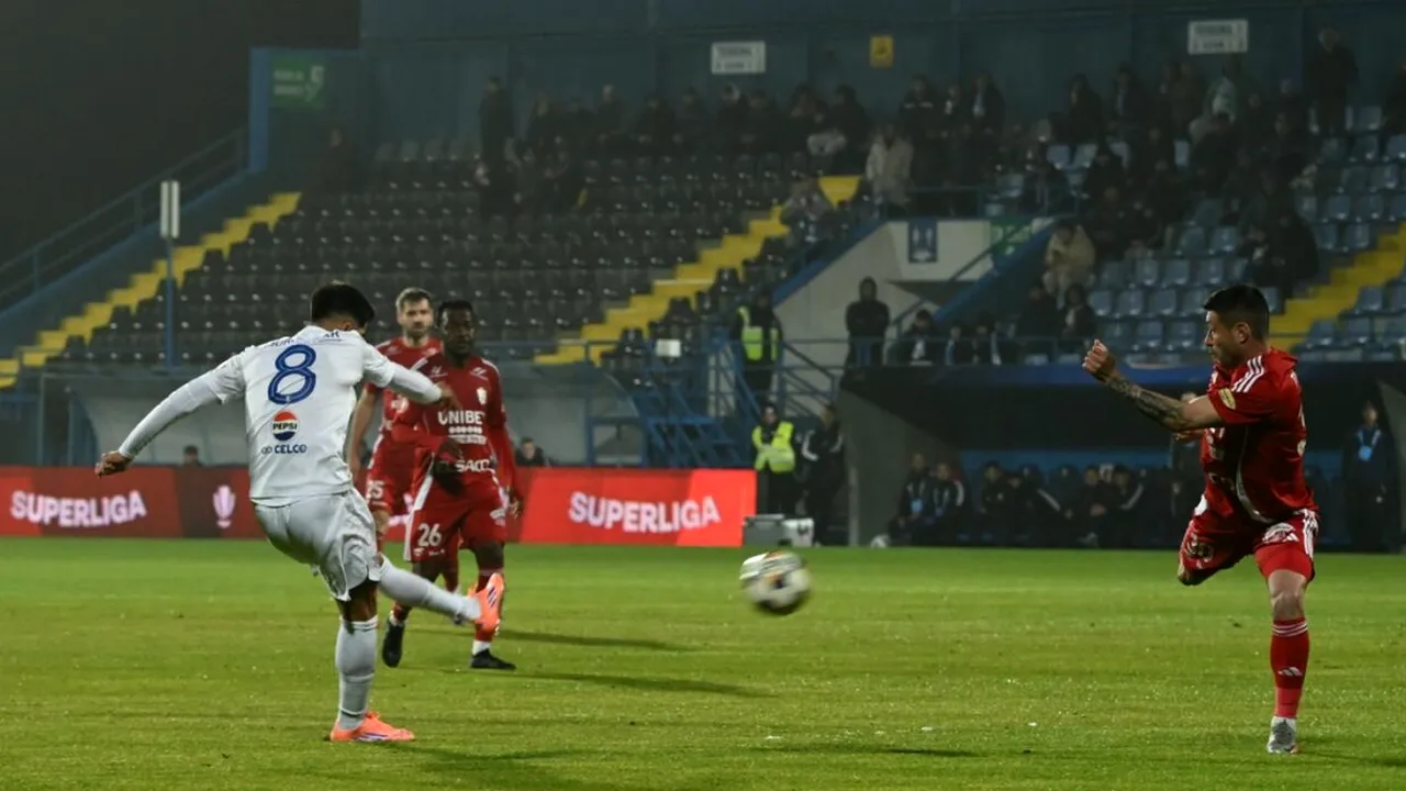 Farul a învins liderul FC Botoșani. Moldovenii încheie o serie de 13 meciuri fără înfrângere