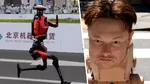 Roboții sunt noua eră. Unul a bătut recordul mondial la maraton, altul se plimbă pe străzile din SUA în formă de câine cu chipul lui Elon Musk