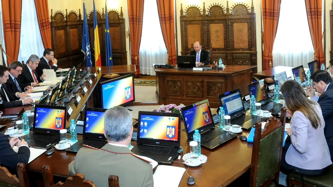 Bugetele MApN, MAI, SRI, SIE, SPP și STS nu au trecut de CSAT. Băsescu le amână „până când Guvernul va avea o imagine clară a resurselor